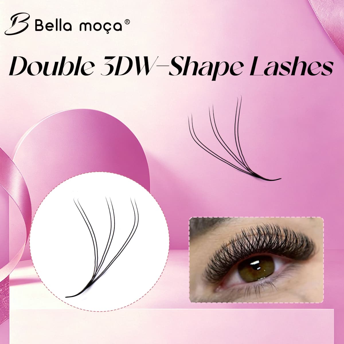 Double 3DW Lashes